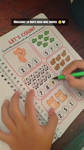 Para kahit papano may ideya sila tungkol sa math bago pumasok. 🤍 #mathworkbook #math #workbook #fyp #foryoupage