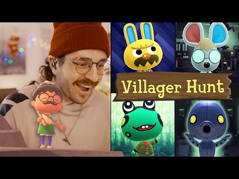 julien’s first villager hunt | animal crossing