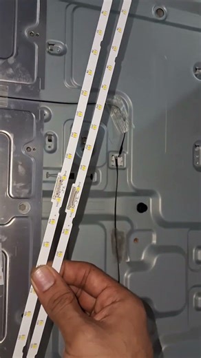Samsung 49 LED TV edge model Backlight Burned Replacement #ledtv #repair #led #tv #displayproblem
