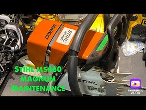 Stihl MS 460 Magnum Maintenance