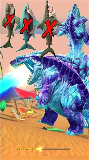 Hungry Shark World Gameplay Shark vs Robot Shark King #new #shorts