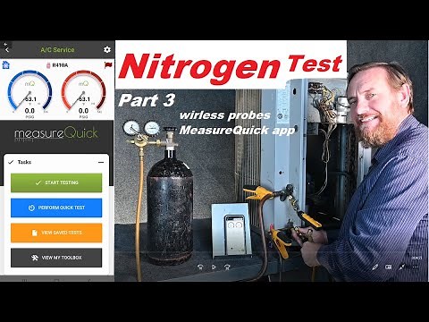 HVAC 155 Nitrogen test with MQ and Probes