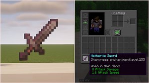 How to get sharpness 255 in Minecraft Java Edition