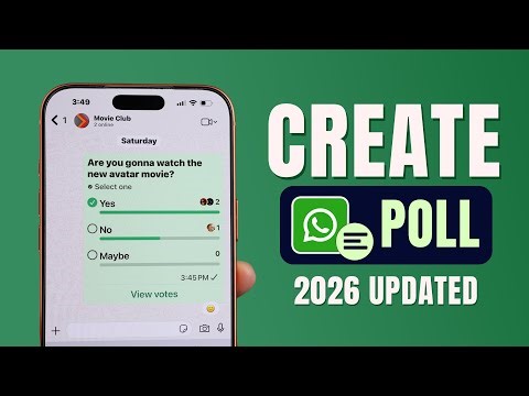 How to Create Poll in WhatsApp [Group & Private Chats]