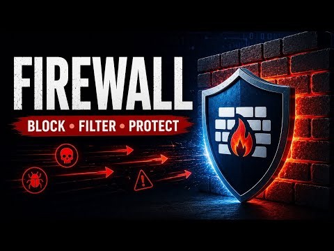 What is a Firewall? | Types of Firewalls Explained for Beginners | Cybersecurity 2026