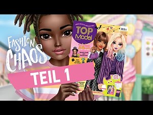 TOPModel Kreativ-Magazin Oktober 2025 - Fashionchaos Malias Ice-Cream-Look Teil 1