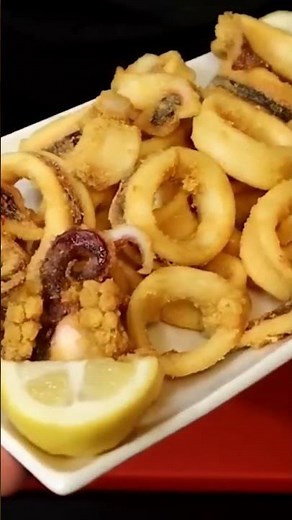 Καλαμαράκια Τηγανητά όπως στις ταβέρνες! Fried Squid #greekrecipes #easyseafood #homemadeseafood