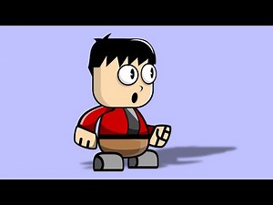 Game character in InkScape with Animations