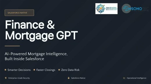 Finance Mortgage GPT in Salesforce | A New Way to Think About Mortgage Intelligence in Salesforce | Harshit Gupta