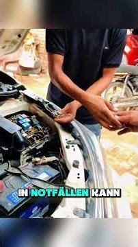 Auto Hupe wieder voll funktionsfähig in Sekunden