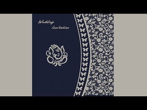 How to Design a Wedding Invitation Card Front Page in Photoshop