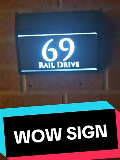 Personalized Floating House Sign for Elegant Home Upgrade