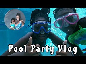 Pool Party Vlog | Plus Hilarious Mini Vlog!!!