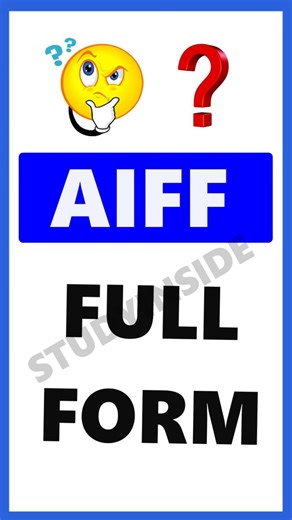 What is the Full Form of AIFF? ⚽| Full Form of AIFF | AIFF Meaning Explained | Sports GK #aiff