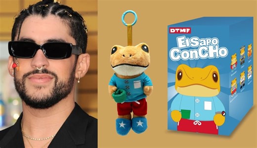 Bad Bunny's 'Sapo Concho' takes on Labubu craze with limited-edition blind box toys