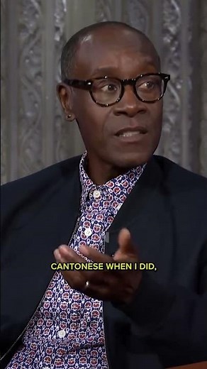 Forgot how good Don Cheadle's Cantonese is in Rush Hour 2