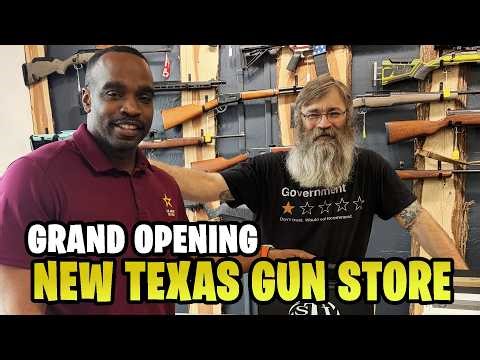 Olfhardts Gun Store Grand Opening | Mineola TX Gun Shop Tour & First Purchase