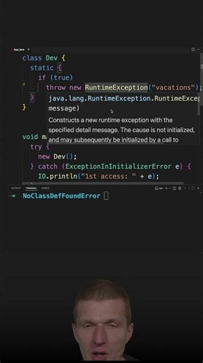 How to Get the Mystical NoClassDefFoundError #java #shorts #coding #airhacks