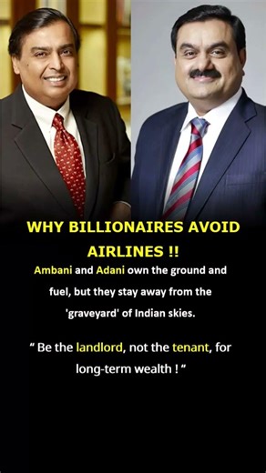 Why Ambani & Adani Fear Indian Airlines !! #shorts