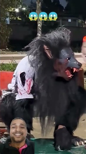 Funny Wolf Attack Prank 🐺😂 | Scary But Hilarious Moment #FunnyWolf #PrankVideo #FunnyShorts #Viral