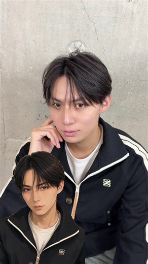 ニュアンスパーマ メンズ｜ナチュラルセンターパートヘア解説