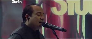 Sadaa, Rahat Fateh Ali Khan, Episode 5, Coke Studio Season 9 Music Directed by Shani Arshad Produced by Strings ‘Sadaa’ acts as a transport to a faraway land starring Rahat Fateh Ali Khan’s quietly powerful vocals that bleed into this soul stirring ‘dhamaal’ to honor Lal Shahbaz Qalandar. The glorious rolling melody composed by Rahat himself float over the recognizable traditional rhythm of the dhol and dholak at the shrines – accompanied by a funk soundscape comprising restricted drums, immacul