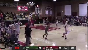Senior Steph Baxter scored a game-high 28 points and Bates Men's Basketball defeated visiting Husson University for the 10th time in their last 11 tries, winning 82-73 Tuesday night at Alumni Gym. Check out the video highlights, plus a post-game interview with Baxter! | Bates College Athletics