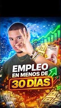 How to get a job in less than 30 days?