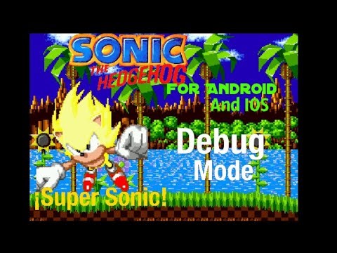 Como activar el modo debug en Sonic 1 forever