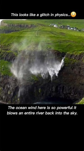 The Waterfall That Flows Up