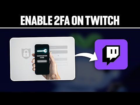 How To Enable 2FA On Twitch 2025! (Full Tutorial)