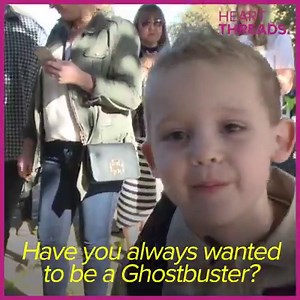 Who ya gonna call? After four open-heart surgeries, this boy got to celebrate his good health by being a Ghostbuster! via HeartThreads | WKYC Channel 3 - Cleveland