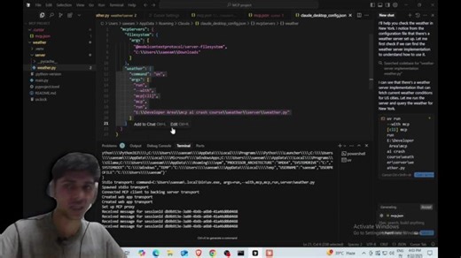 On Cursor   Claude Desktop Custom MCP Setup & Testing | Connect & Run Custom MCP Server