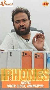 IPHONES ALL MODELS & VARAINTS FULL STOCK AVAILABLE IN NEOTEL STORE #shorts #iphones #iphone17promax
