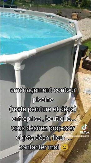 aménagement piscine Intex hors sol