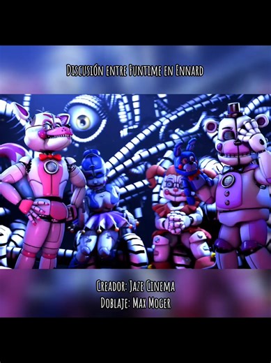 Discusión sobre Funtime y Ennard en FNAF