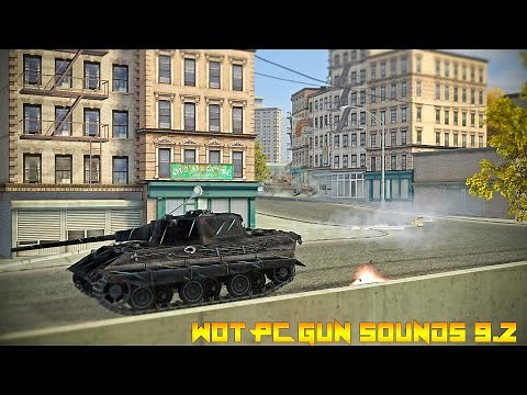 World Of Tank Blitz Gun Sound MOD 9.2