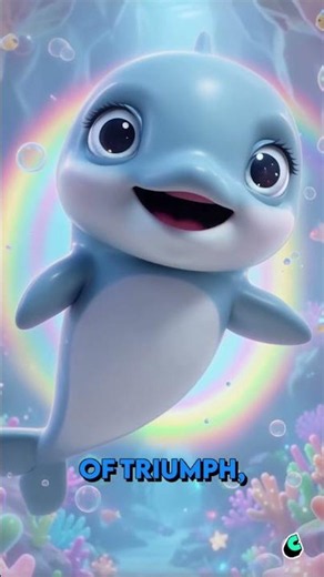 🐬 Hi, I’m Dippy! 💙 Come swim with me on a magical underwater adventure! 🌈✨