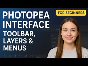 photopea Interface – Toolbar, Layers & Menus | Photopea Tutorial for Beginners | Episode 2