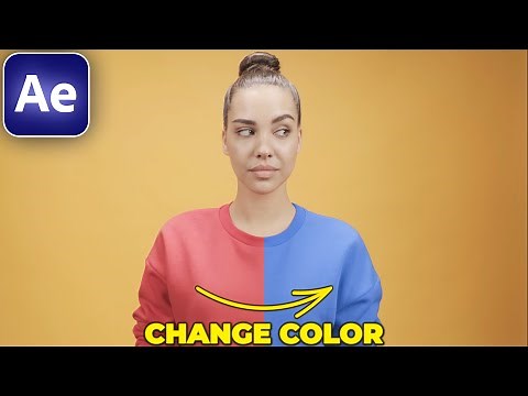 How to CHANGE COLOR of OBJECTS in After Effects