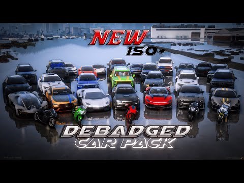 NEW FiveM 150+ Debadged Cars Pack V2 | Engine Sounds | Optimized - Customizable !