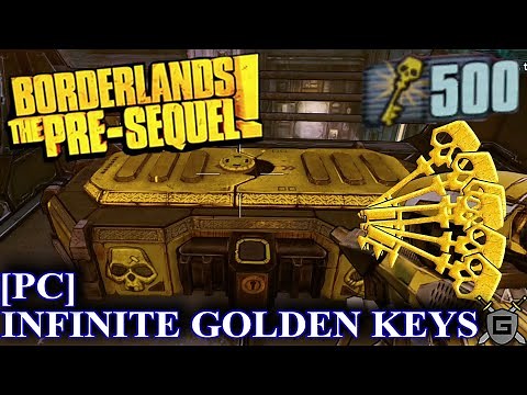 INFINITE GOLDEN KEYS TUTORIAL [PC] [Profile Editor] BORDERLANDS: THE PRE-SEQUEL REMASTERED