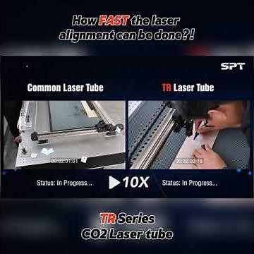 TR Series Laser Tube - How FAST the laser alignment can be done?