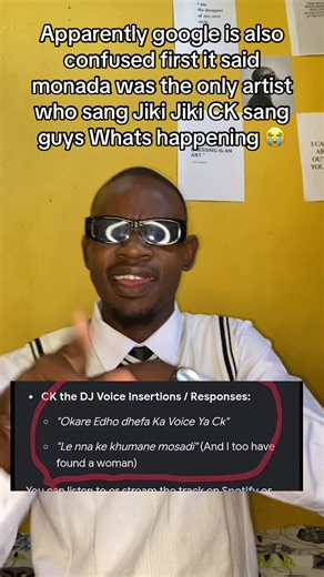 Who sings “Jiki Jiki”? Monada or CK — clearing up the confusion