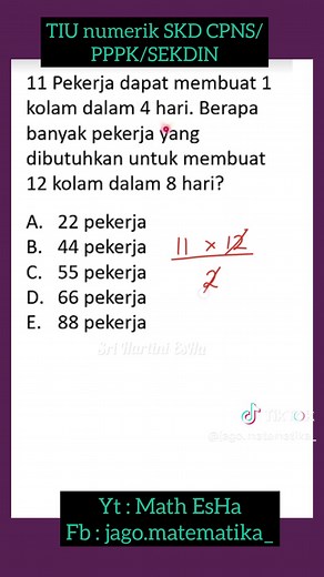 Rumus Perbandingan Kuantitatif Matematika dan Soal TIU CPNS