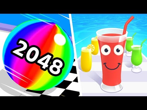 Ball Run 2048 Vs Juice Run - NEW UPDATE! All Levels Gameplay Android, iOS F8G2Q9N6D0K4