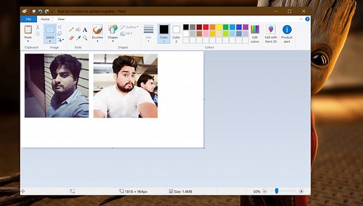 How to Put and Merge Two Pictures Together [3 Possible Ways]