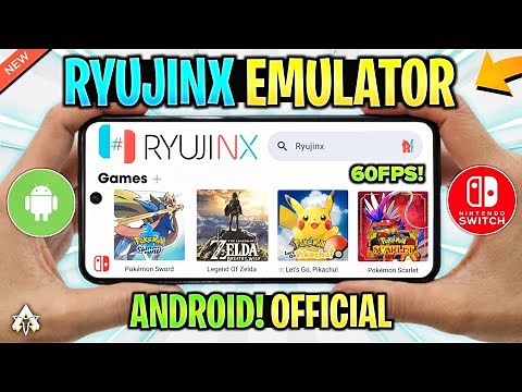 🔥 TESTING RYUJINX EMULATOR ANDROID *OFFICIAL* WITH GAMEPLAY | NINTENDO SWITCH EMULATOR