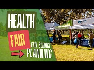 Full Health Fair Planning Services ⚕️🍏 Vendor Booths & Activities for Community & Company Employees