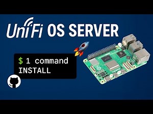 UniFi OS Server on Raspberry Pi: Easiest and Fastest way to install